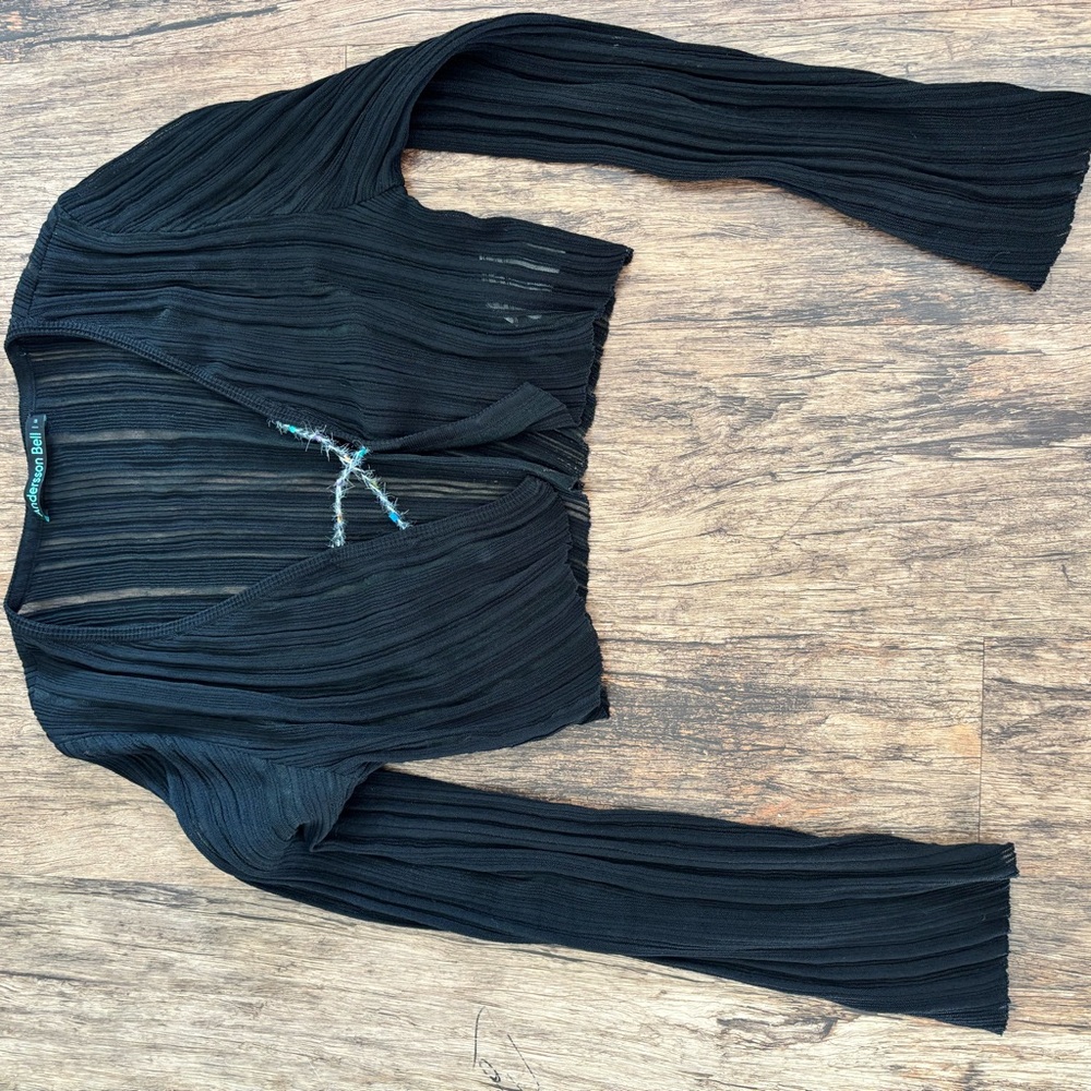 Anderson bell  Alena Clear-stripe cardigan